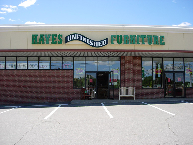 Hayes Unfinished Furniture - Maine Furniture Store ...